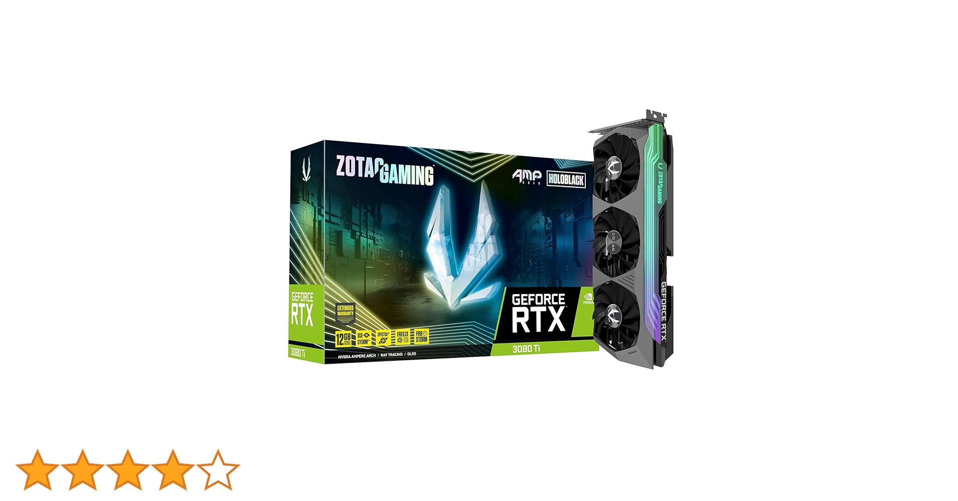 グラフィックボード・グラボ・ビデオカード ZOTACGAMING GeForce RTX 3080 Ti AMP Holo ZOTAC「GeForce RTX 3080 Ti AMP Holo」レビュー。新世代の“AMP